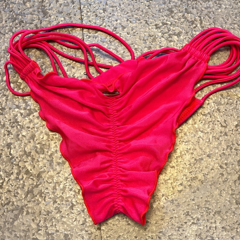 Like New! Luli Fama Size Small Womens Corral Bikini Bottom MSRO $76